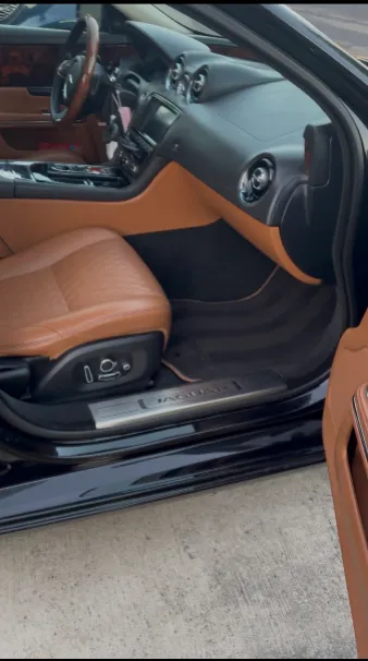 Clean leather interior by Crystal Clean Auto Detailing in Lodi, CA